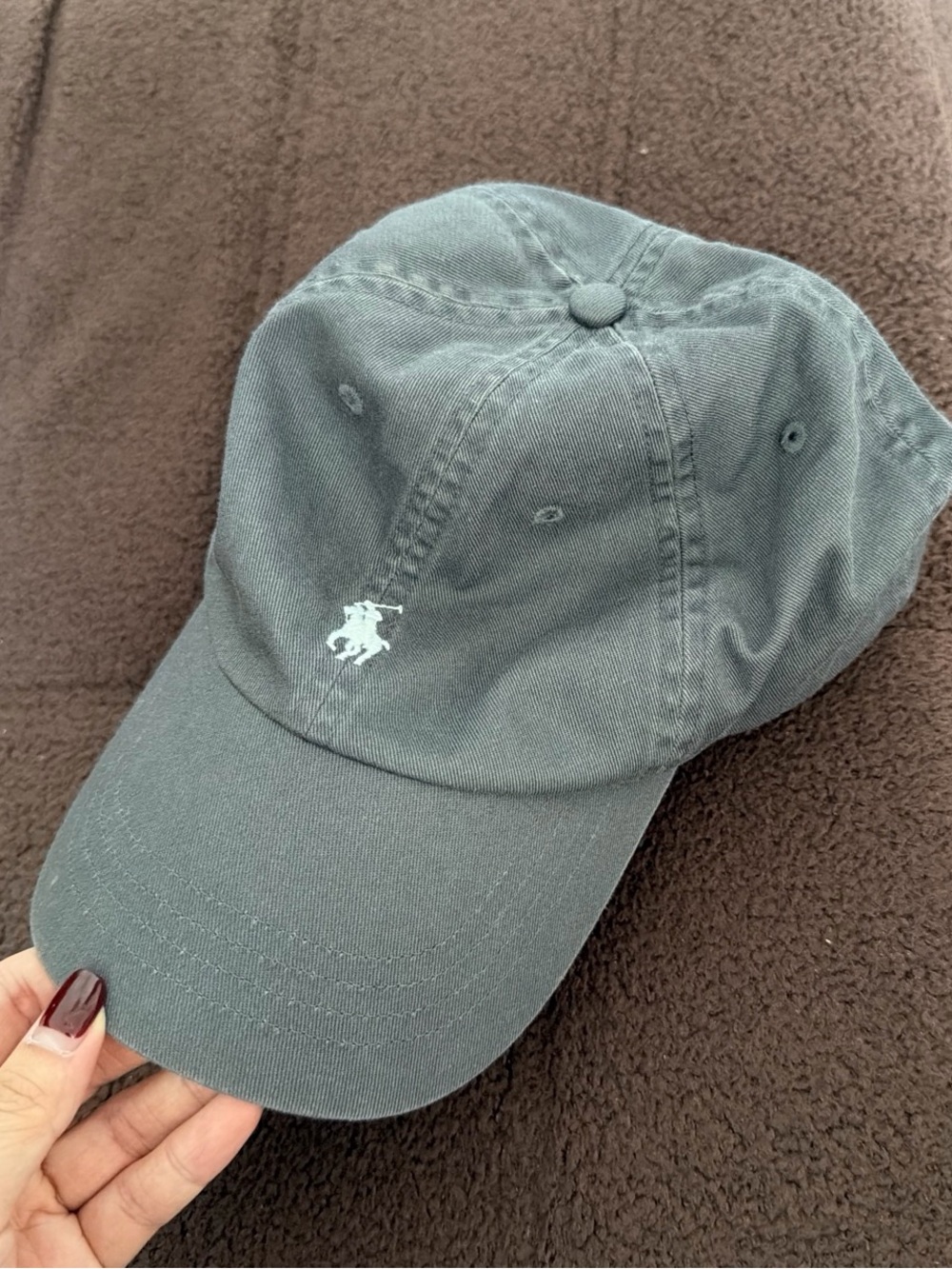 Polo Ralph Lauren Classic Embroidered Pony Cap - gray